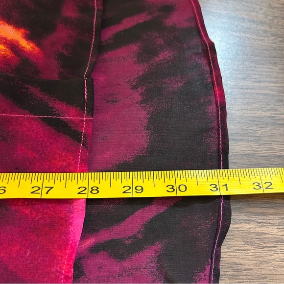 ❤️ DKNY Pink and Black Women’s Button Down Shirt S - Picture 8 of 9